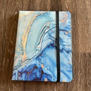Blue Marbled iPad Case for 10th Gen